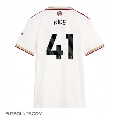 Camiseta Arsenal Declan Rice #41 Tercera Equipación para mujer 2025-26 manga corta Camiseta Arsenal Declan Rice #41 Tercera Equipación para mujer 2025-26 manga corta